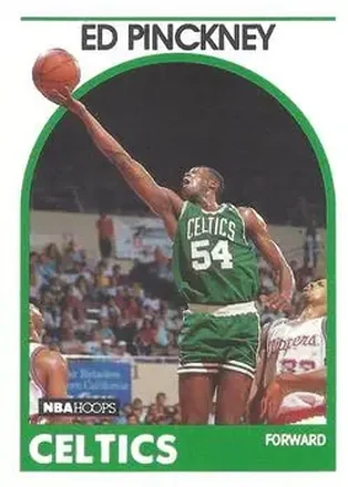 1989-90 Hoops #9 - Ed Pinckney - Boston Celtics