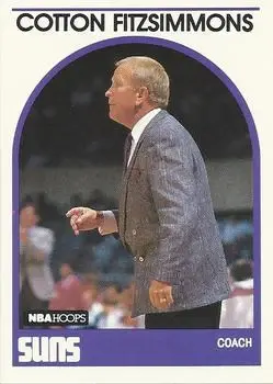 1989-90 Hoops #14 Cotton Fitzsimmons