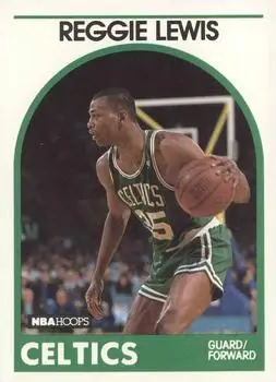 1989-90 Hoops #17 Reggie Lewis