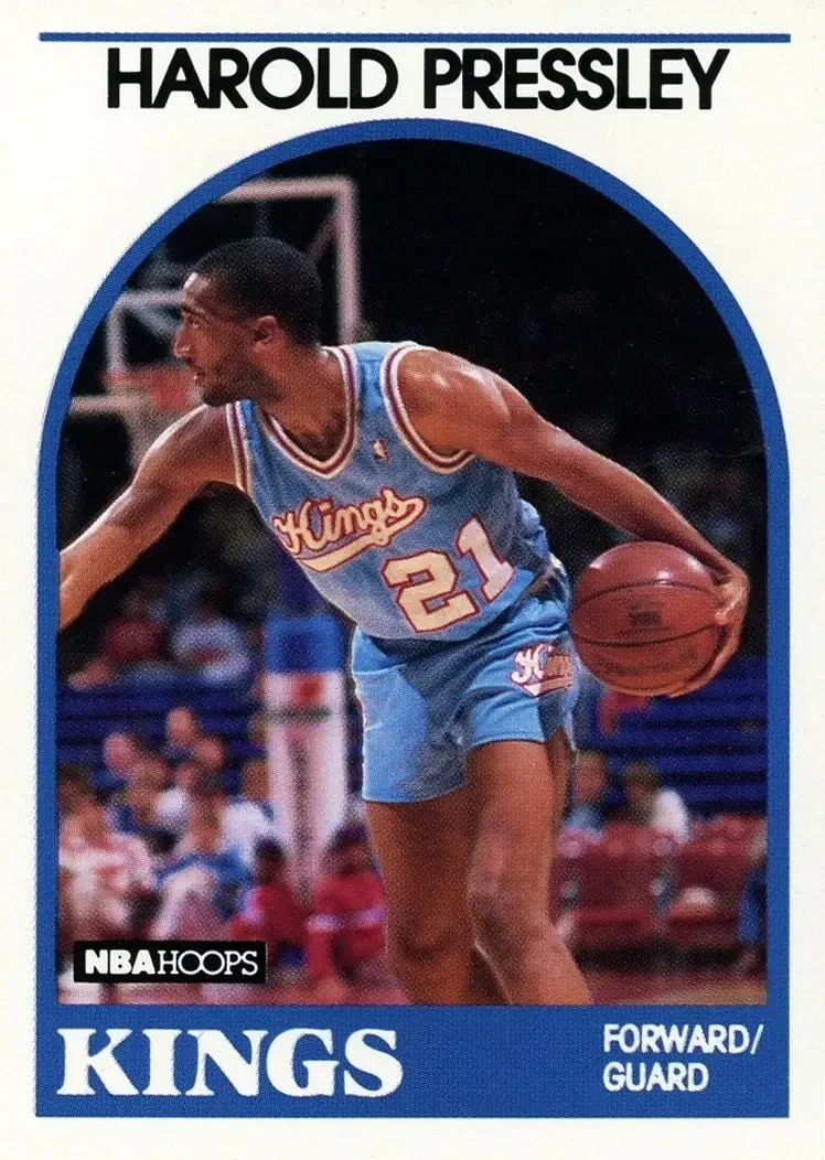 1989-90 Hoops #24 Harold Pressley