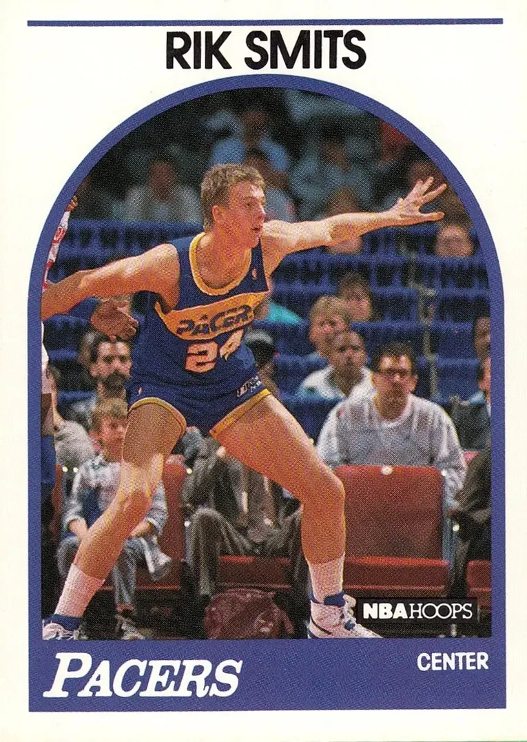 1989-90 Hoops #37 Rik Smits