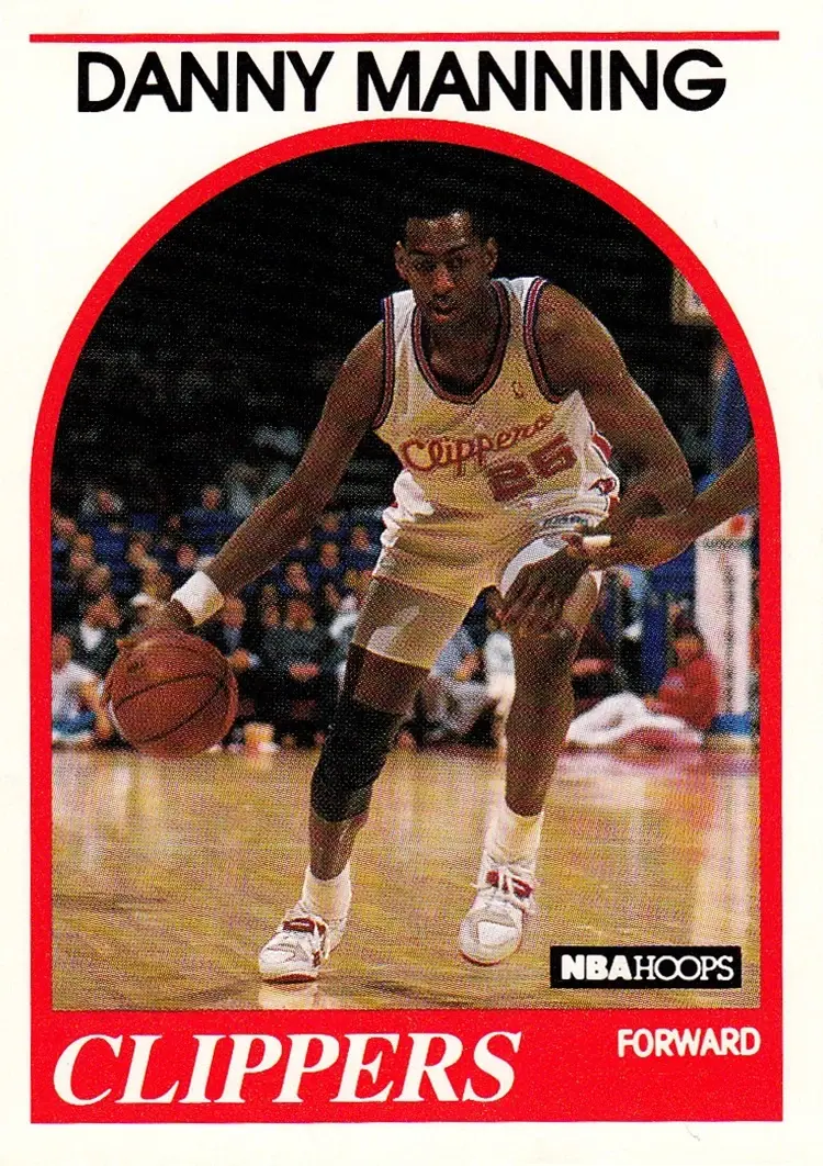 1989-90 Hoops #40 Danny Manning