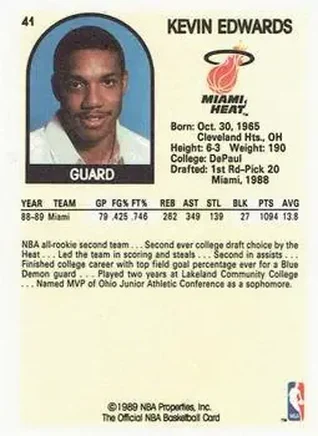 Kevin Edwards back