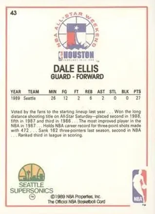 Dale Ellis 裏面
