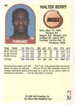 Back of Walter Berry