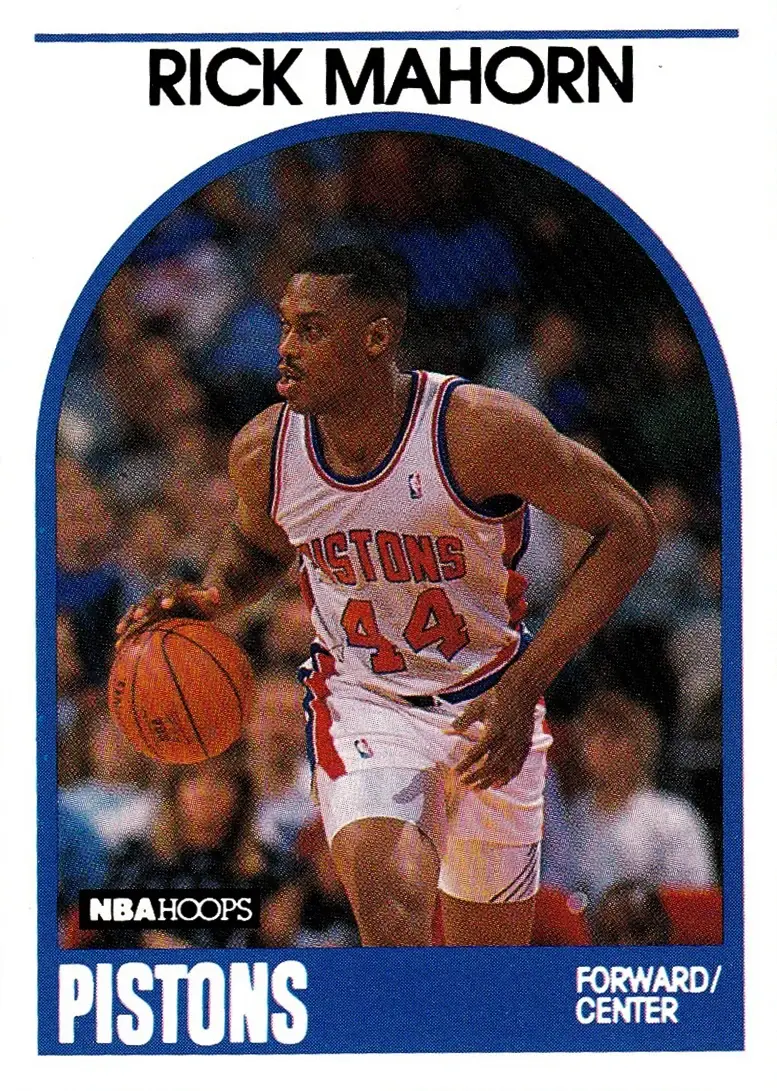 1989-90 Hoops #46 Rick Mahorn