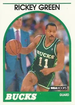 1989-90 Hoops #56 Rickey Green
