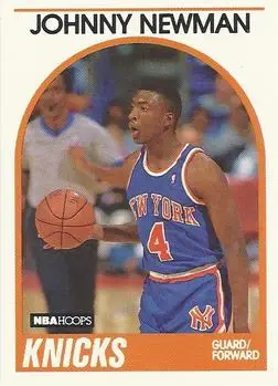 1989-90 Hoops #58 Johnny Newman