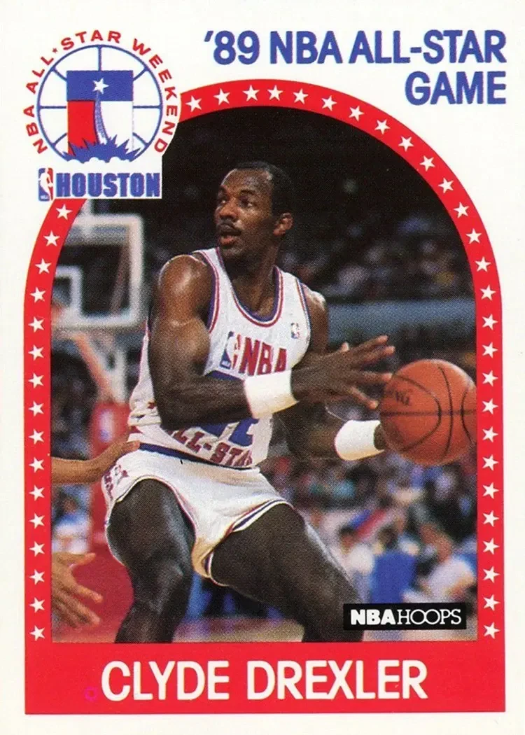 Front of Clyde Drexler
