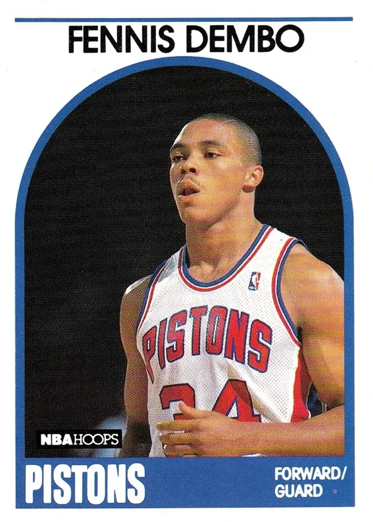 1989-90 Hoops #72 Fennis Dembo