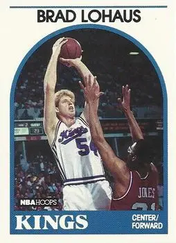 1989-90 Hoops #74 Brad Lohaus