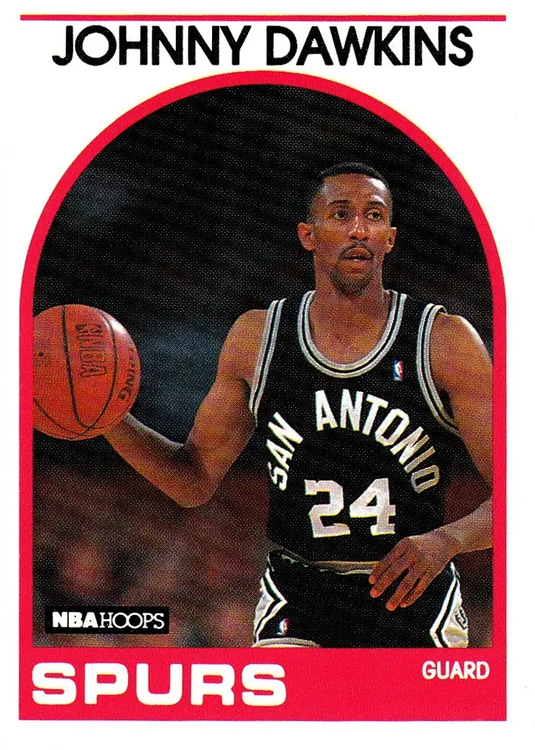 1989-90 Hoops #78 Johnny Dawkins
