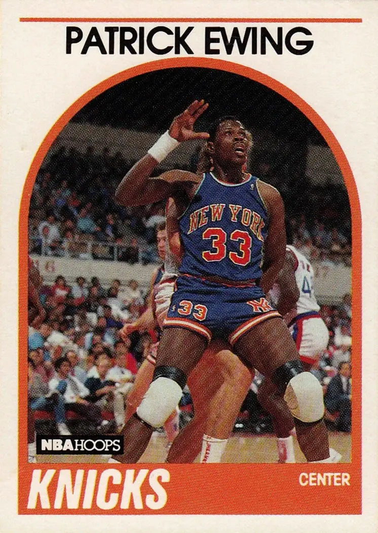 1989-90 Hoops #80 Patrick Ewing