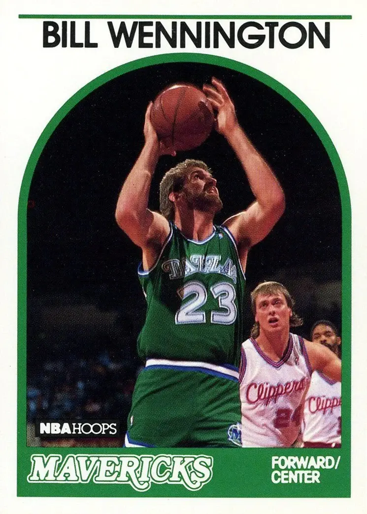 1989-90 Hoops #81 Bill Wennington