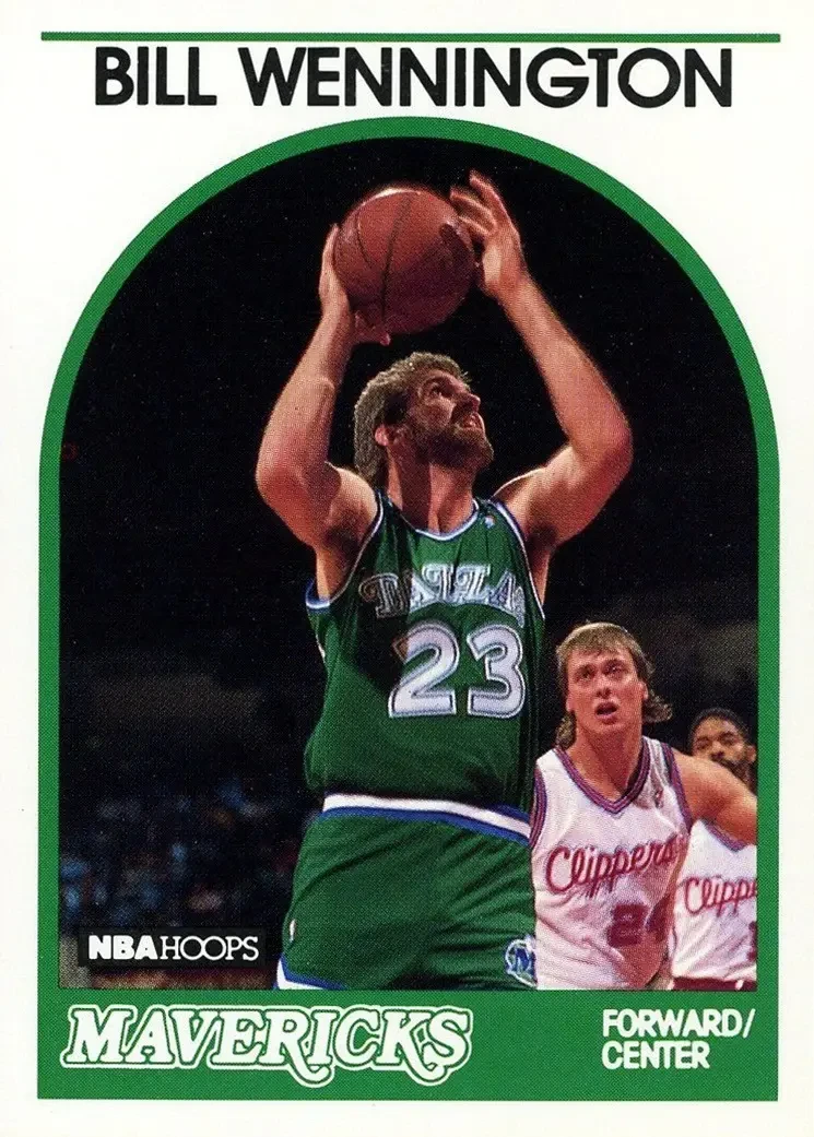 1989-90 Hoops #81 Bill Wennington