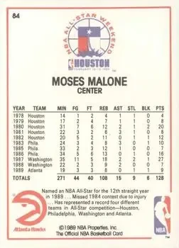 Back of Moses Malone
