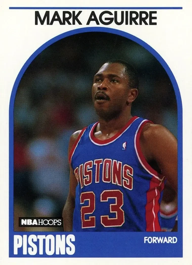 Front of Mark Aguirre