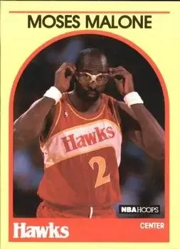 Front of Moses Malone