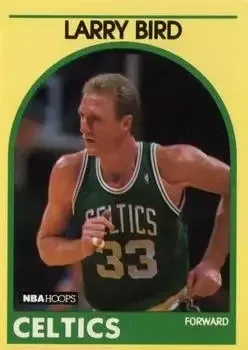 1989-90 Hoops Superstars #6 Larry Bird