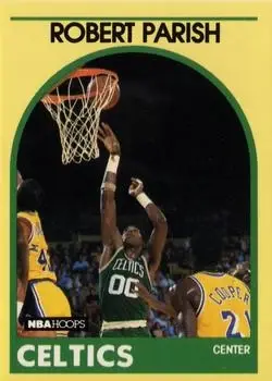 1989-90 Hoops Superstars #8 Robert Parish