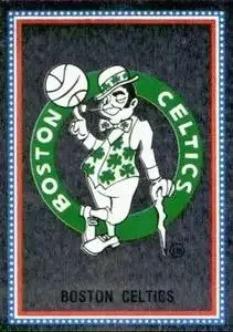 1989-90 Panini Stickers (Spanish) #1 (Spanish) 1 Boston Celtics Logo