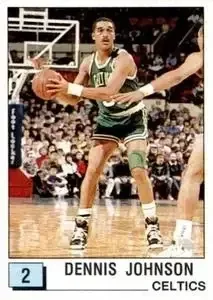 1989-90 Panini Stickers (Spanish) #2 Dennis Johnson