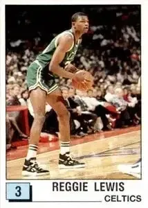1989-90 Panini Stickers (Spanish) #3 Reggie Lewis
