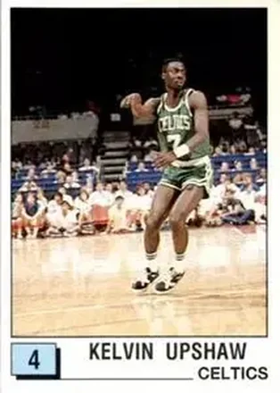 1989-90 Panini Stickers (Spanish) #4 Kelvin Upshaw