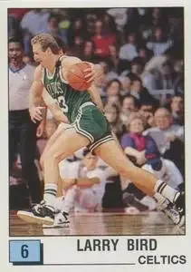 1989-90 Panini Stickers (Spanish) #6 Larry Bird