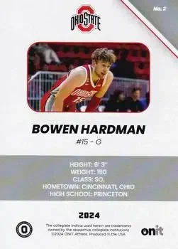 Back of Bowen Hardman