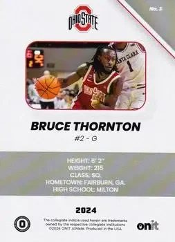 Back of Bruce Thornton
