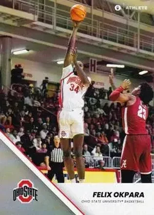 2023-24 ONIT Athlete Ohio State Buckeyes Men #8 Felix Okpara