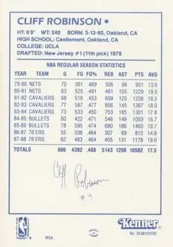 Back of Cliff Robinson