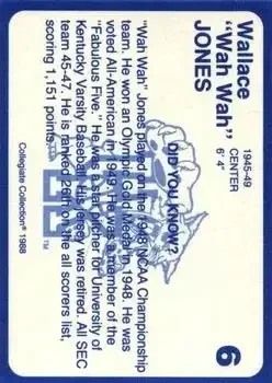 Back of Wallace Jones