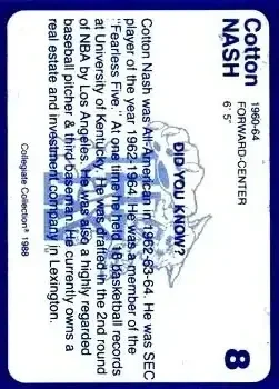 Back of Cotton Nash