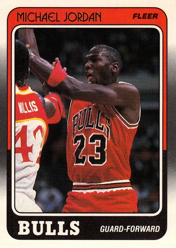 1988-89 Fleer #17 Michael Jordan