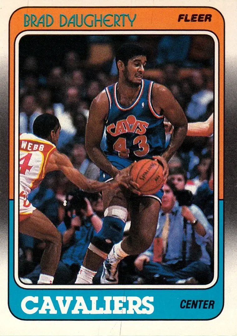 1988-89 Fleer #22 Brad Daugherty