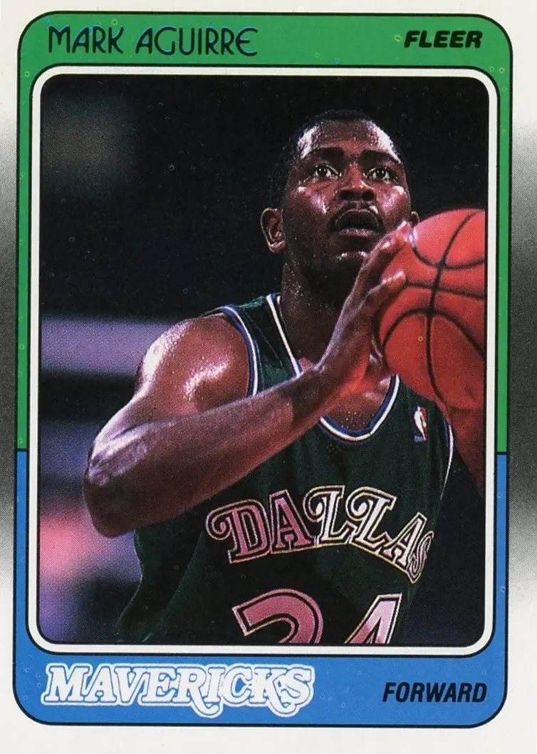 1988-89 Fleer #27 Mark Aguirre