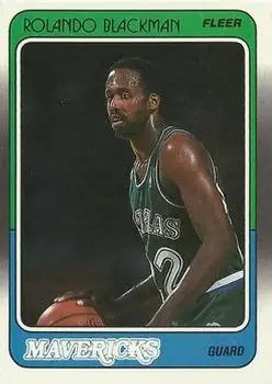 1988-89 Fleer #28 Rolando Blackman
