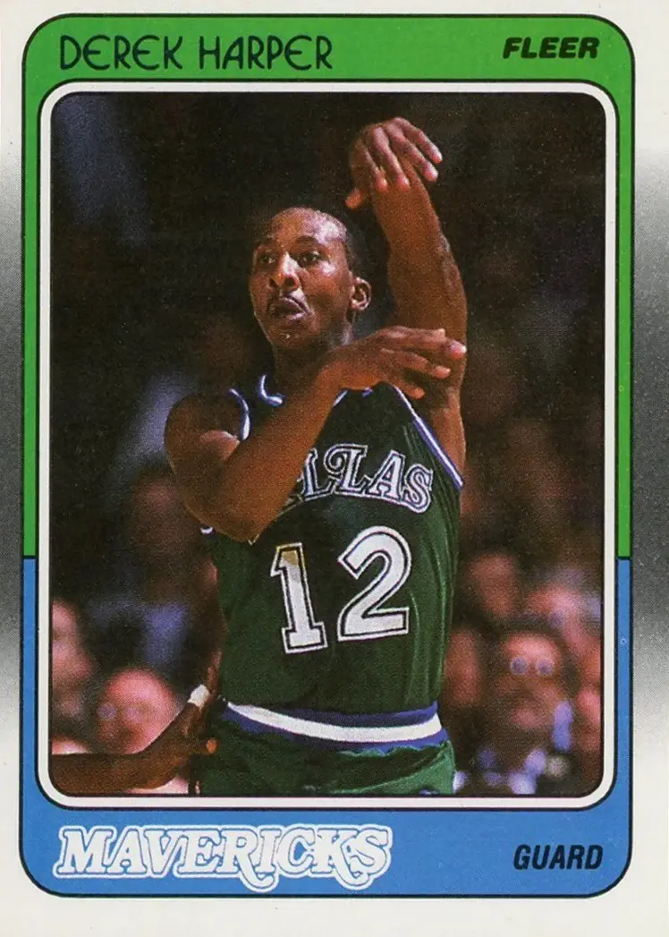 1988-89 Fleer #30 Derek Harper