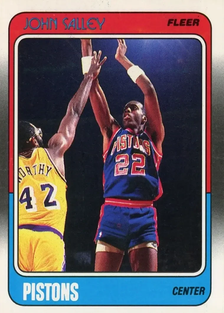 1988-89 Fleer #44 John Salley