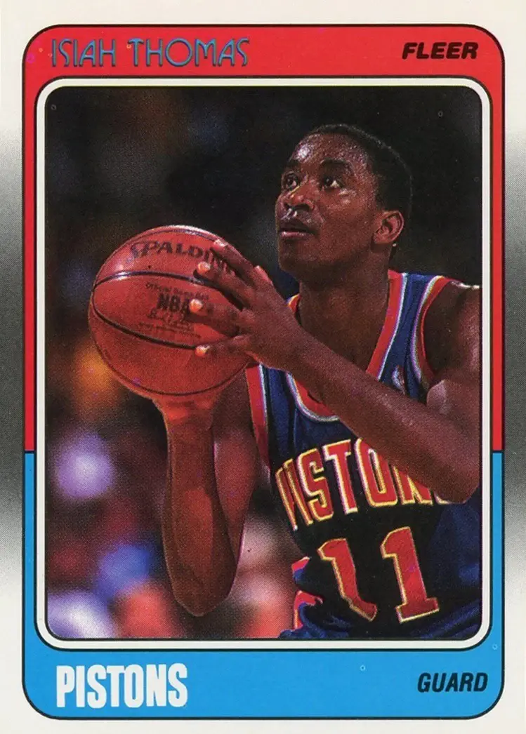 1988-89 Fleer #45 Isiah Thomas