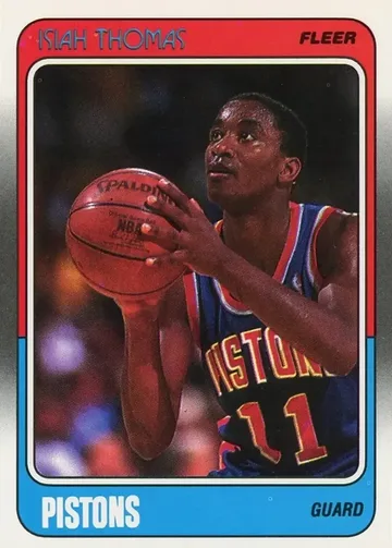 1988-89 Fleer #45 Isiah Thomas
