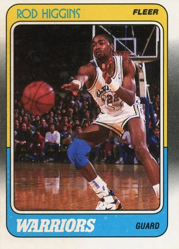 1988-89 Fleer #47 Rod Higgins