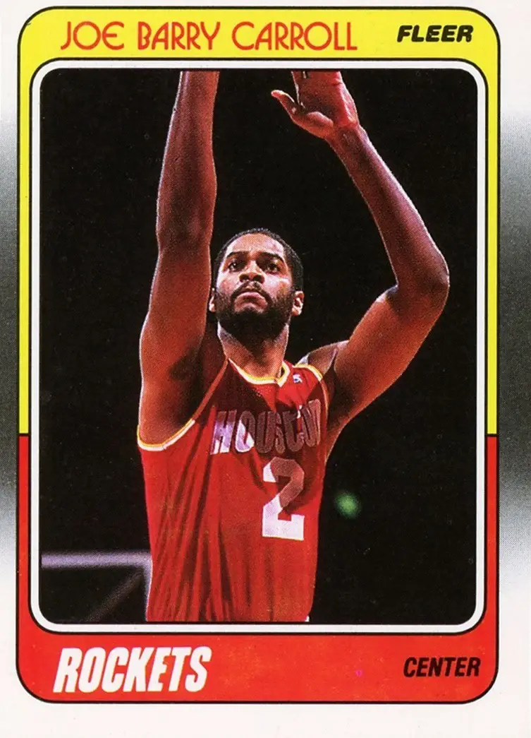 1988-89 Fleer #50 Joe Barry Carroll