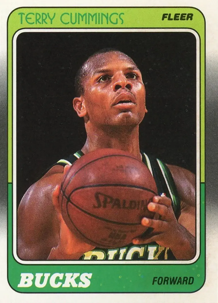 1988-89 Fleer #74 Terry Cummings