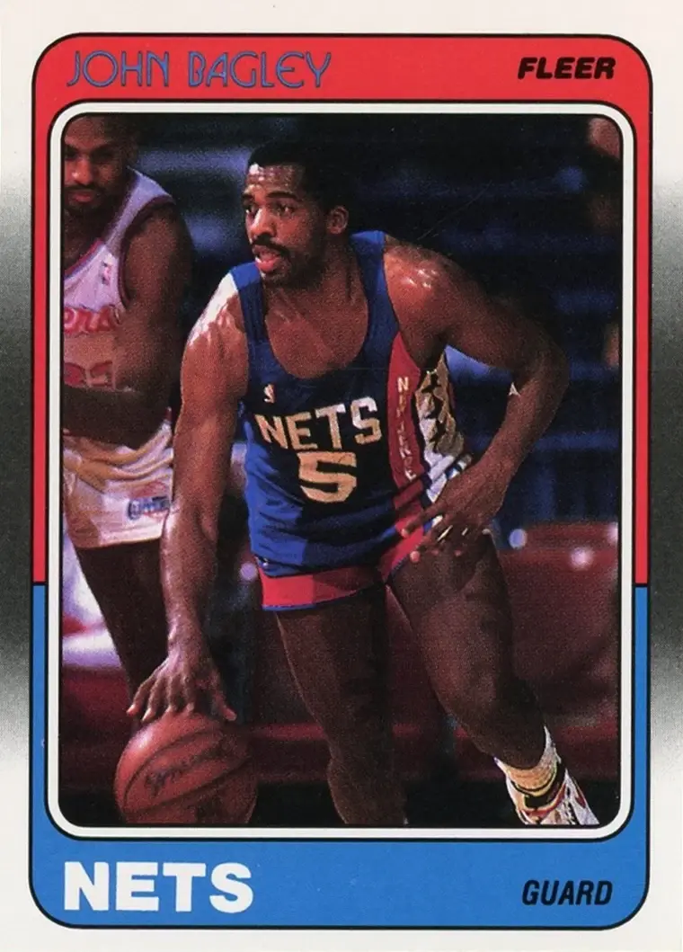 1988-89 Fleer #77 John Bagley