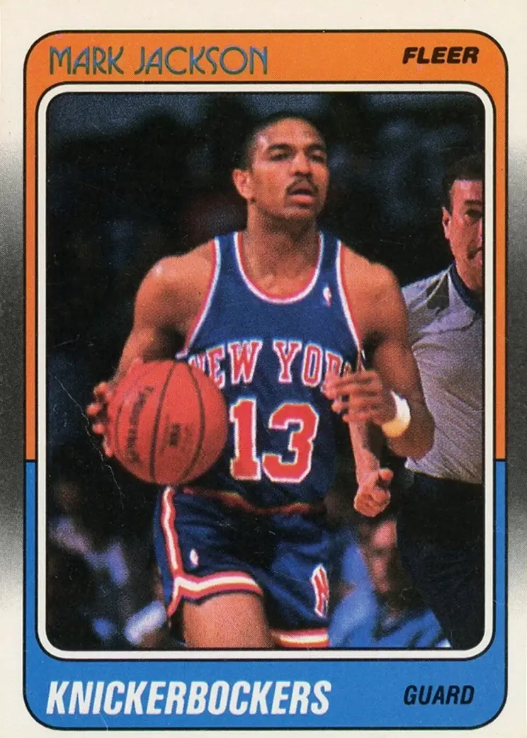 1988-89 Fleer #82 Mark Jackson