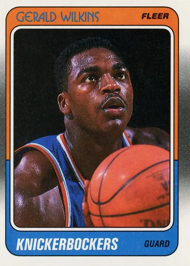 1988-89 Fleer #84 Gerald Wilkins