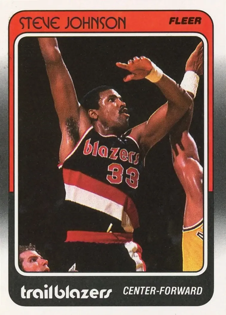 1988-89 Fleer #94 Steve Johnson